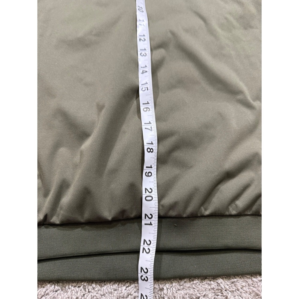 Mens Olive Green Nike Shield Golf Pullover Windbreaker Minimalist Sportswear S - Picture 5 of 6